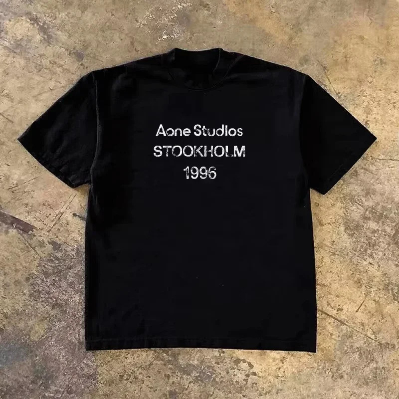 Streetwear Brand Graphics - Klasik Logo STOCKHOLM 1996 Soluk Lüks