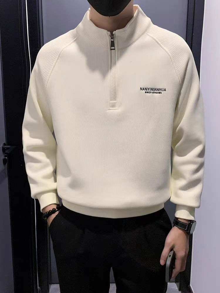 Streetwear Brand Aesthetic - Erkekler için Polar Astarlı Sıcak Tişörtü
