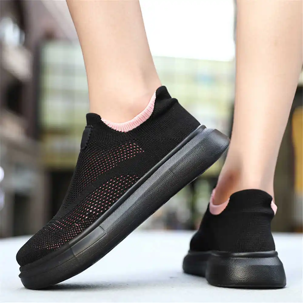 Streetwear Brand Expensive - Platform çorap kahverengi ayakkabı kadın kaykay