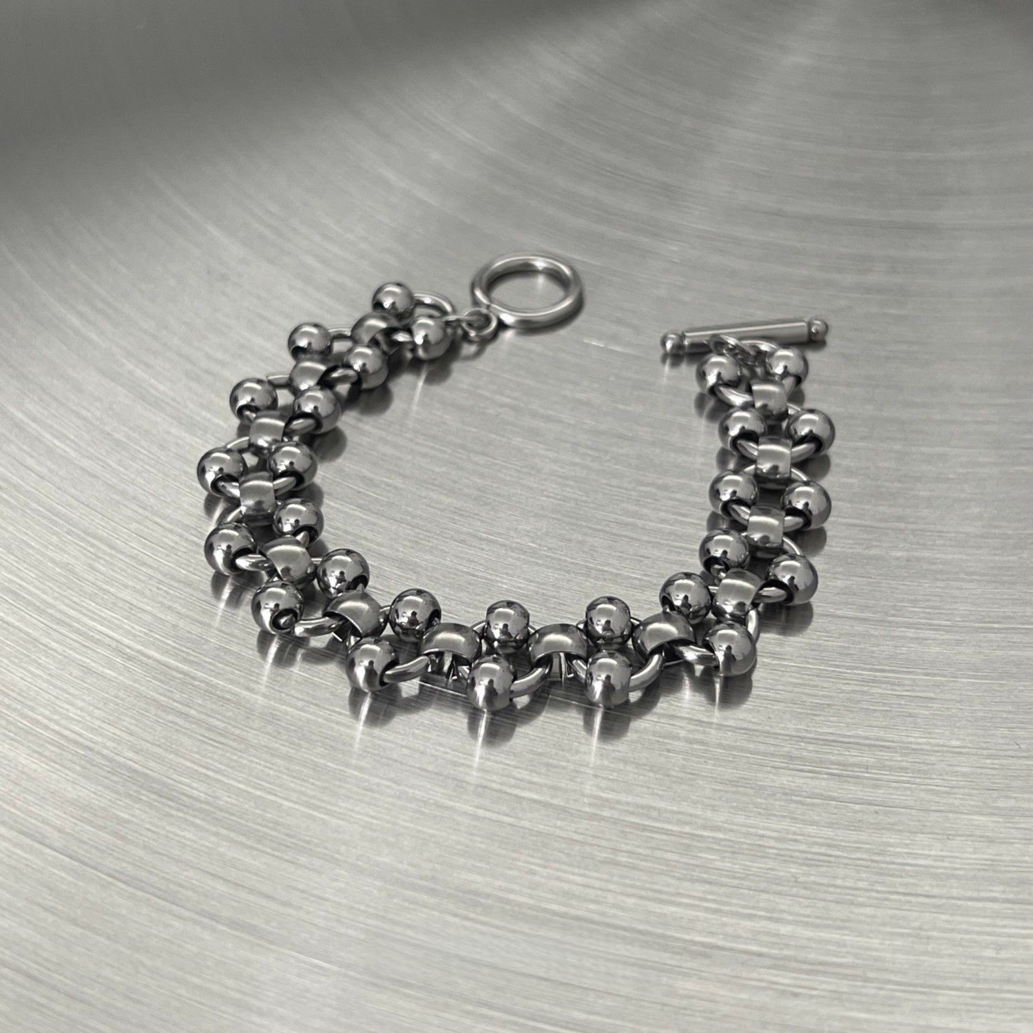 Ağır Punk Oyuk Çelik Boncuklu  - Streetwear Brand Jewelry incelemesi ve fiyatı