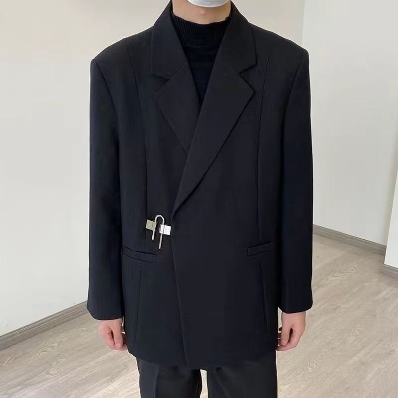Erkek Beyaz Günlük Blazer Takı - Streetwear Brand Aesthetic incelemesi ve fiyatı