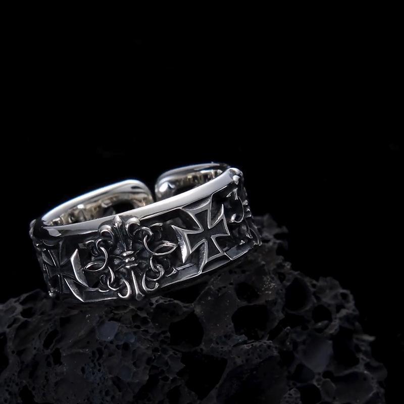 Erkekler için yeni retro çapra - Chrome Hearts Ring incelemesi ve fiyatı