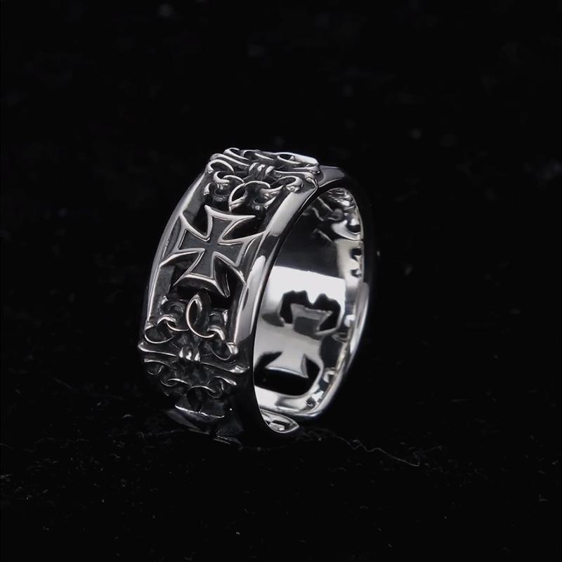 Erkekler için yeni retro çapra - Chrome Hearts Ring incelemesi ve fiyatı