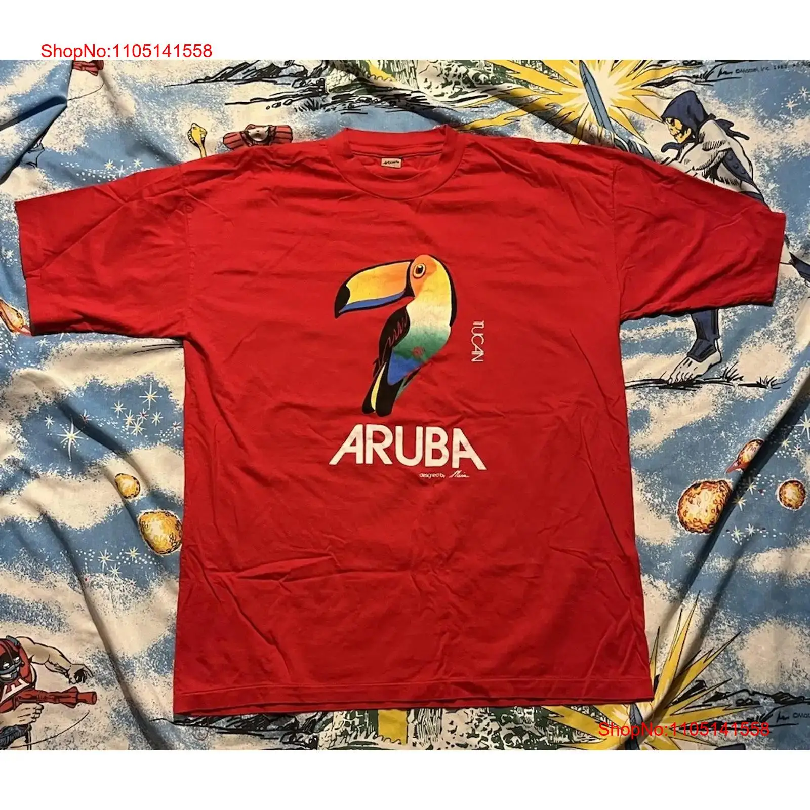 Vintage Aruba Tucan Toucan Tiş - Streetwear Brand Red incelemesi ve fiyatı